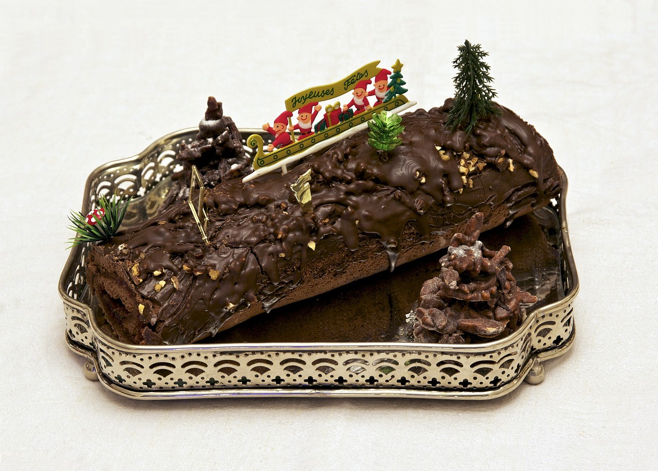 La bûche de noël, une pâtisserie qui surpasse toutes les générations. 